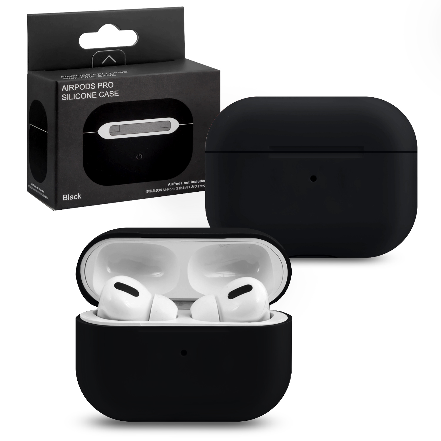Чехол APods Pro Silicone Black