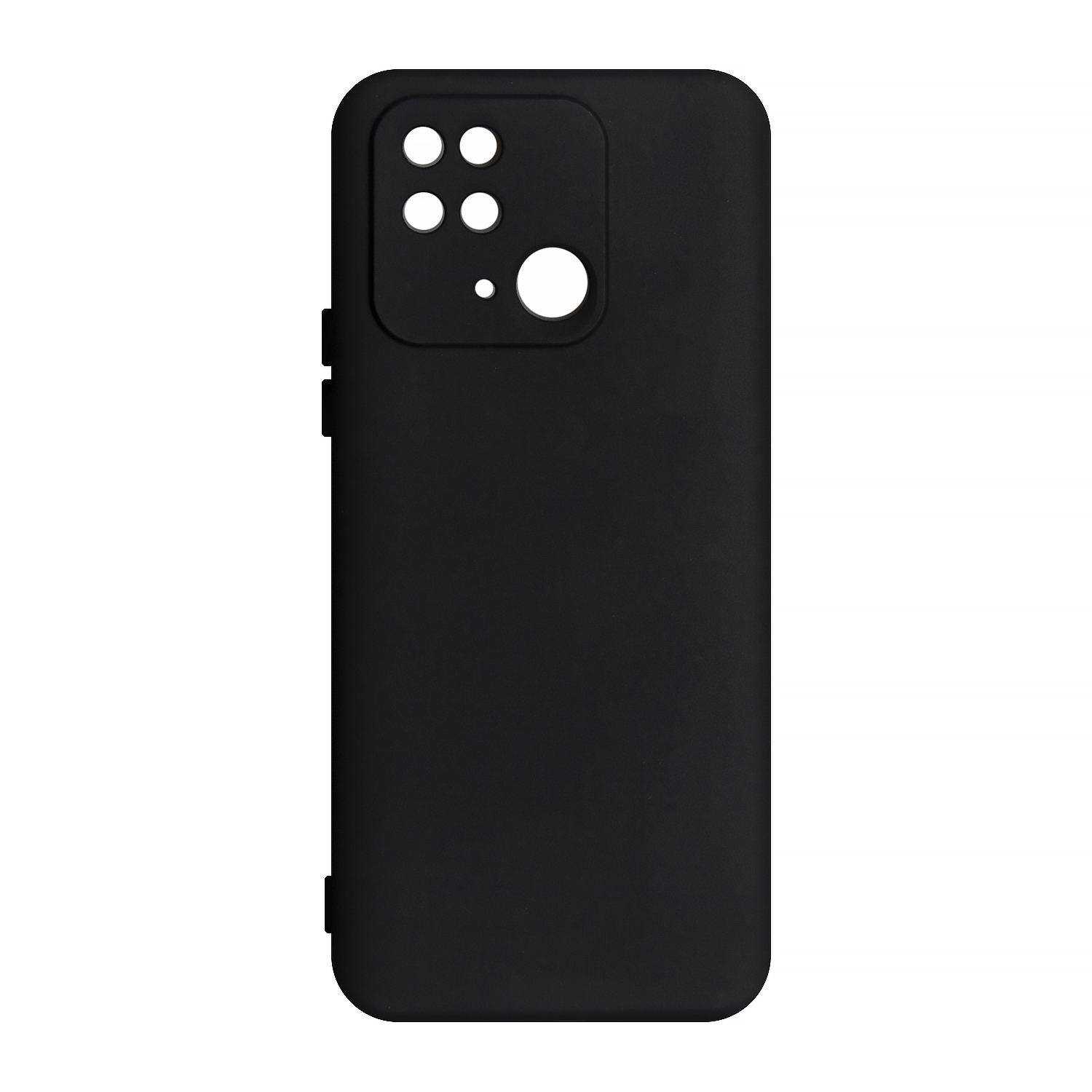 Чехол Xiaomi Redmi 10C TPU 1.0mm матовый черный 