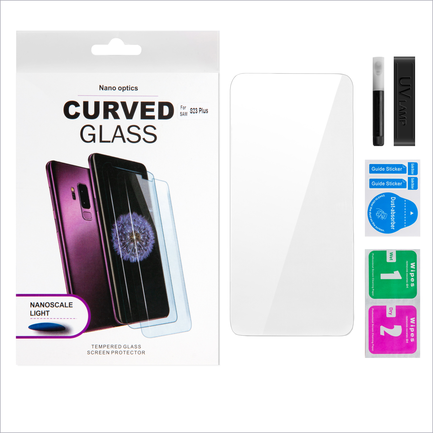 Защитное стекло Samsung S23 Plus UV Glue set