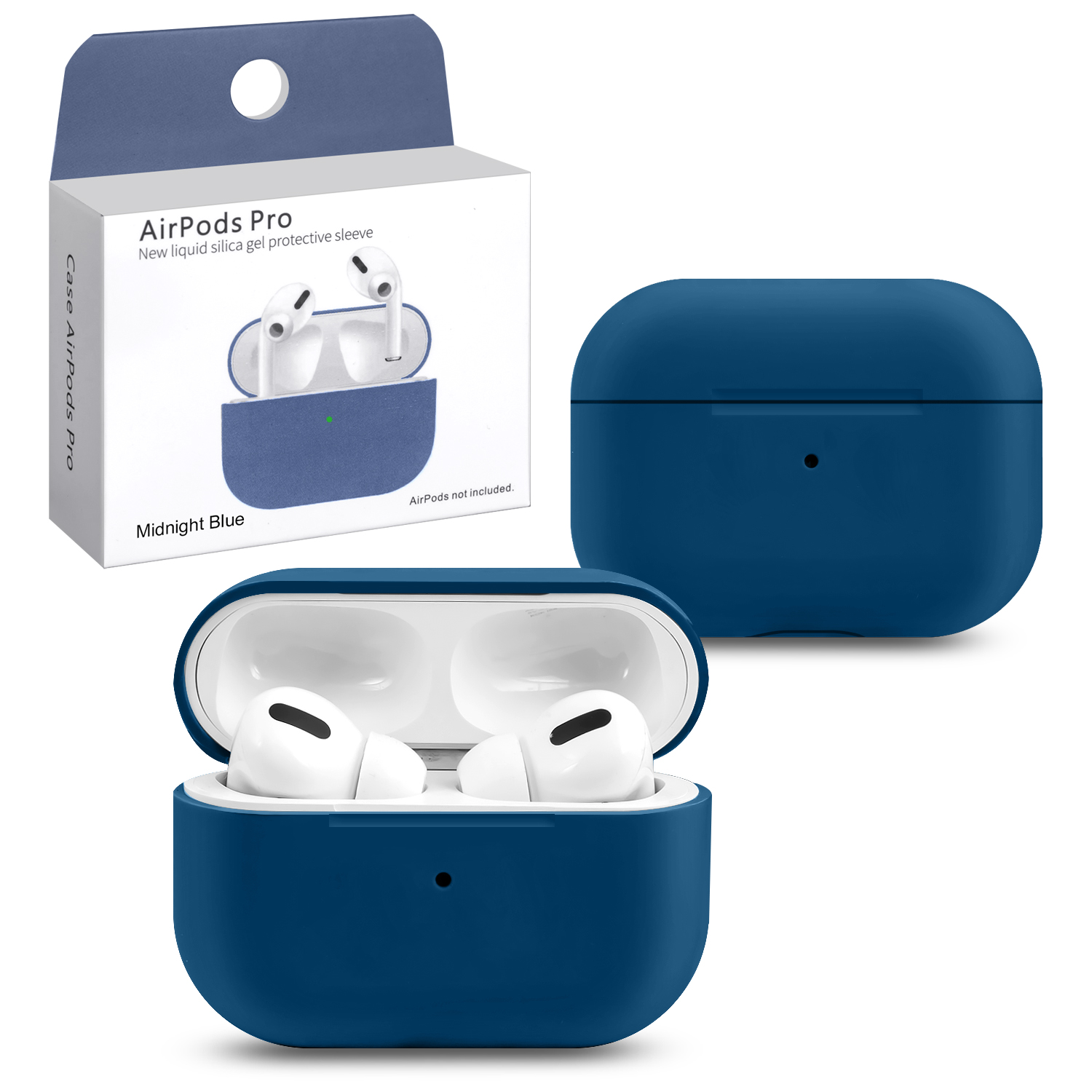 Чехол APods Pro Midnight blue #14