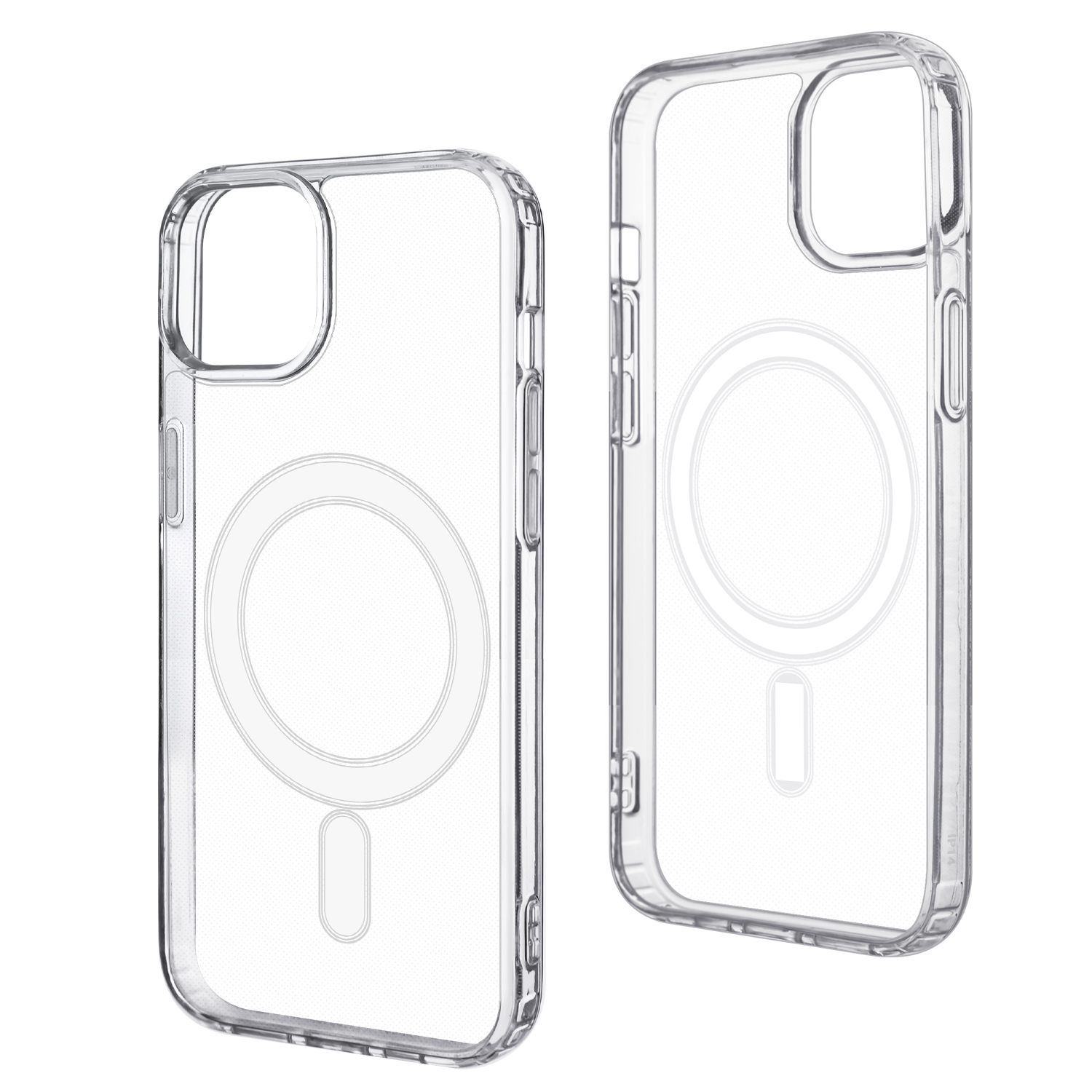 Чехол iPh 15 Plus Clear Case (MagSafe) в пакетике