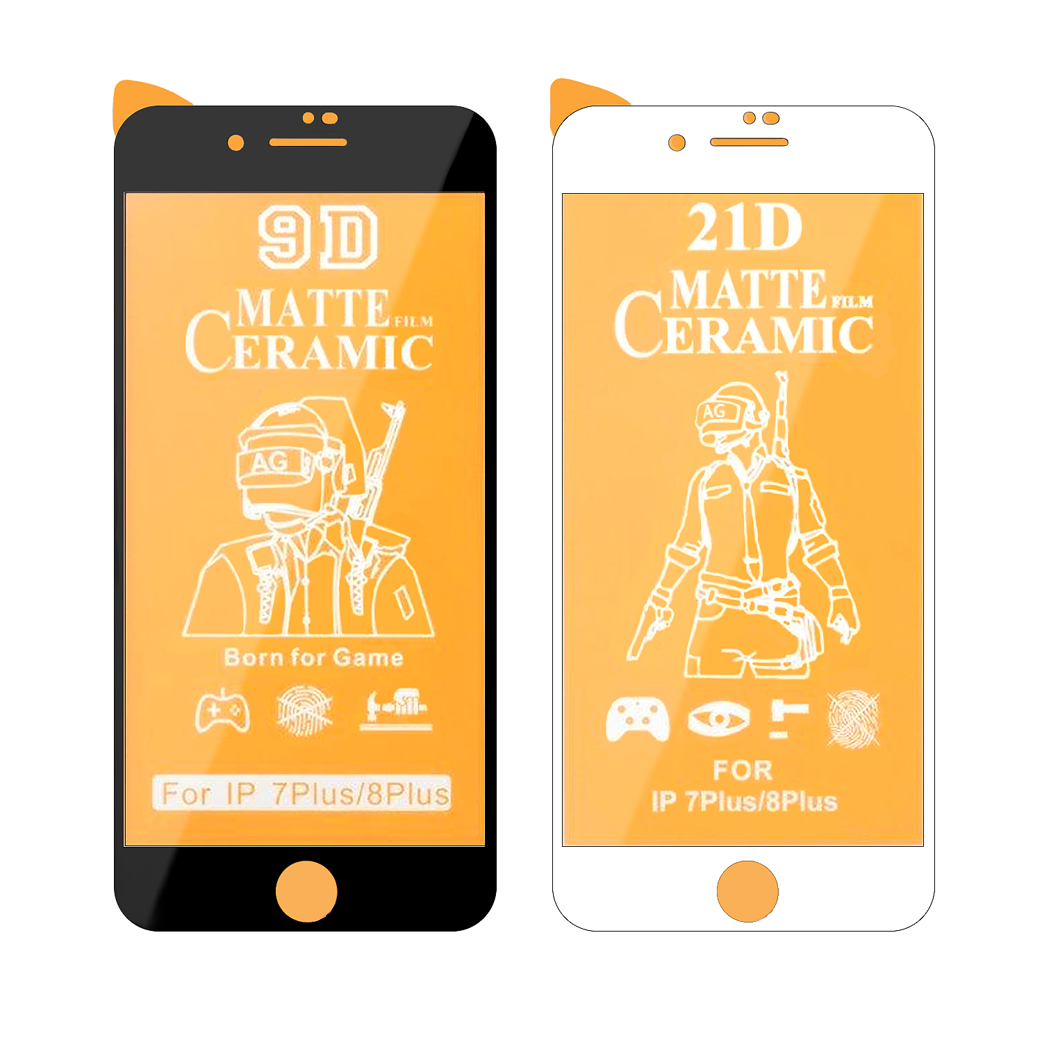 Защитная пленка iPh 8 Plus Ceramics Film матовое без упаковки