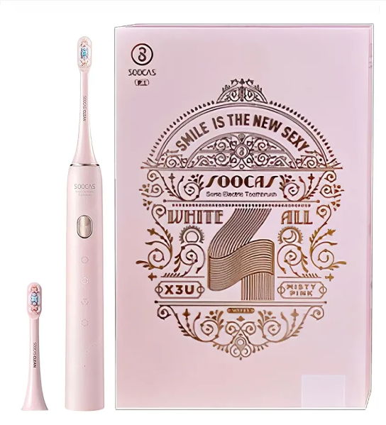 Электрическая зубная щетка SOOCAS X3U розовая (20шт/кор)