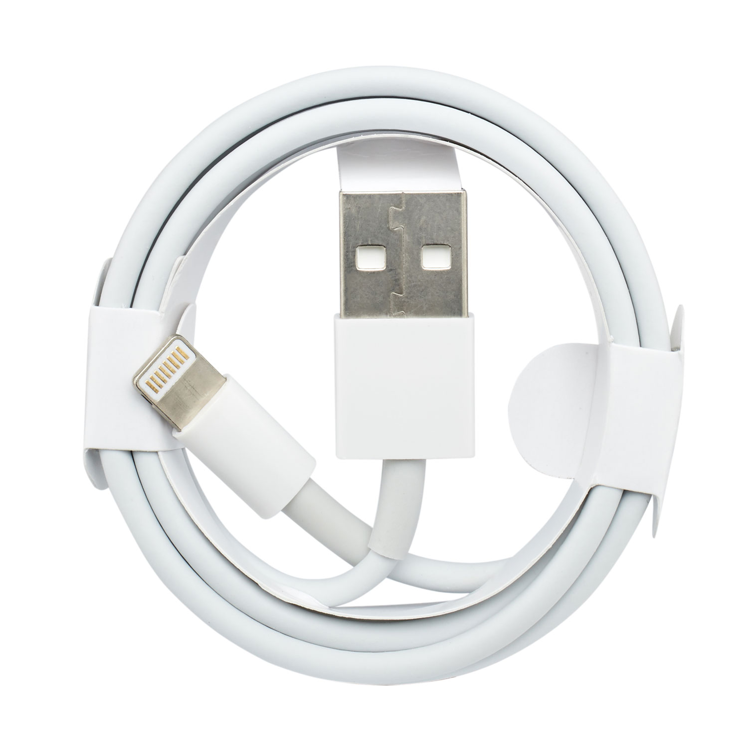 Кабель USB Lightning 1M без упаковки для комплектации (500шт/кор)