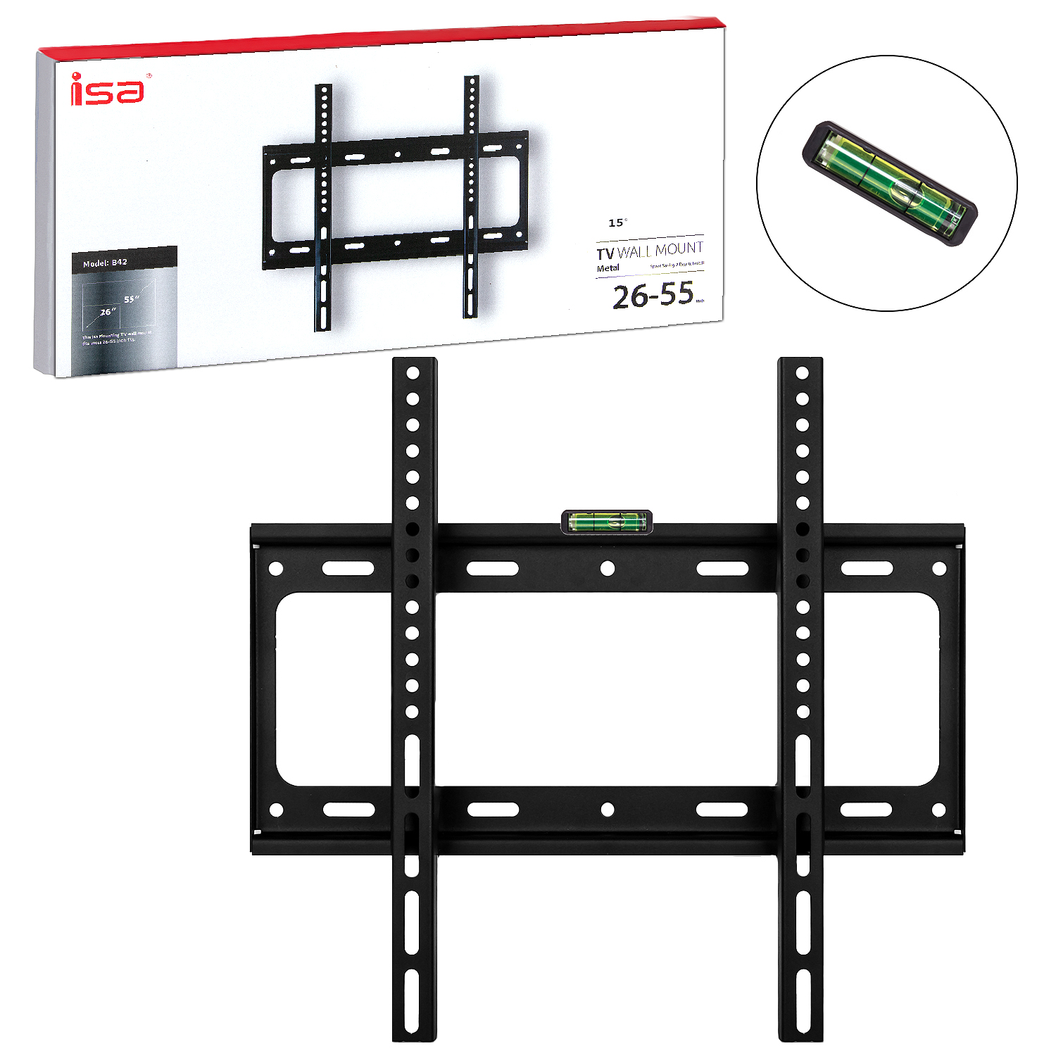 Кронштейн для TV 26"-65" B42 ISA (15шт/кор)