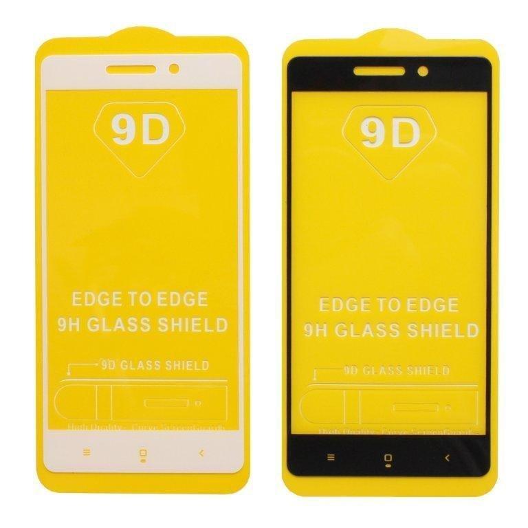 Защитное стекло Xiaomi Redmi 4A с рамкой 9H Full Glue без упаковки
