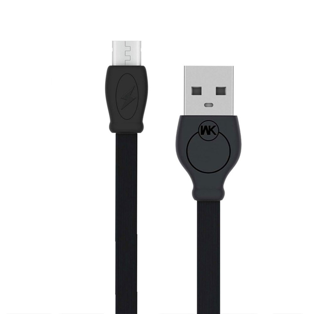 Кабель USB Micro USB 1m WDC-023 Fast WK Design черный