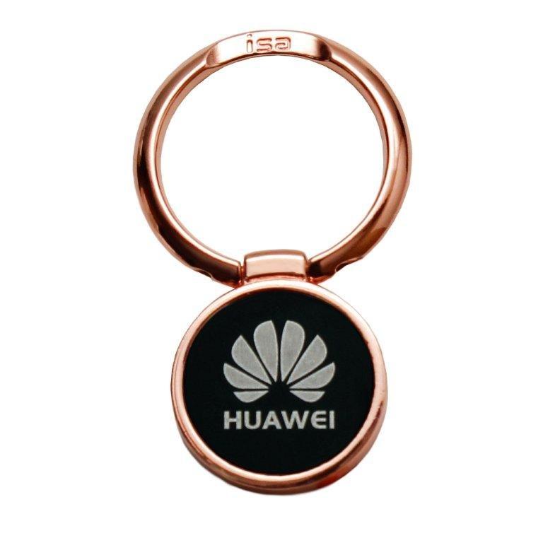 Держатель кольцо Huawei розовое золото i01 ISA