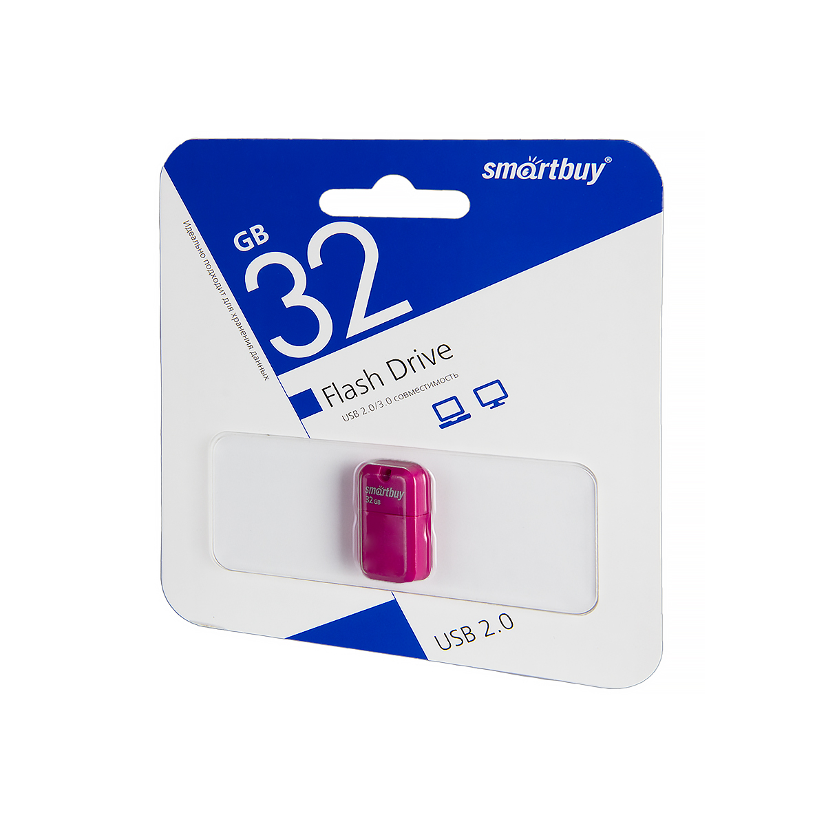 USB накопитель 32 GB Smart Buy ART Pink