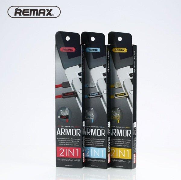 Кабель USB 2 в 1 RC-067t Armor Series REMAX