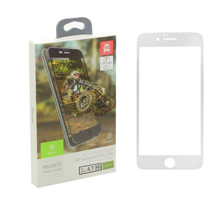 Защитное стекло iPh 6 0.23 PET Soft 3D Baseus
