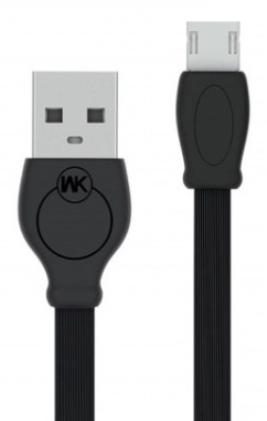 Кабель USB Micro USB 2m WDC-023 Fast WK Design черный