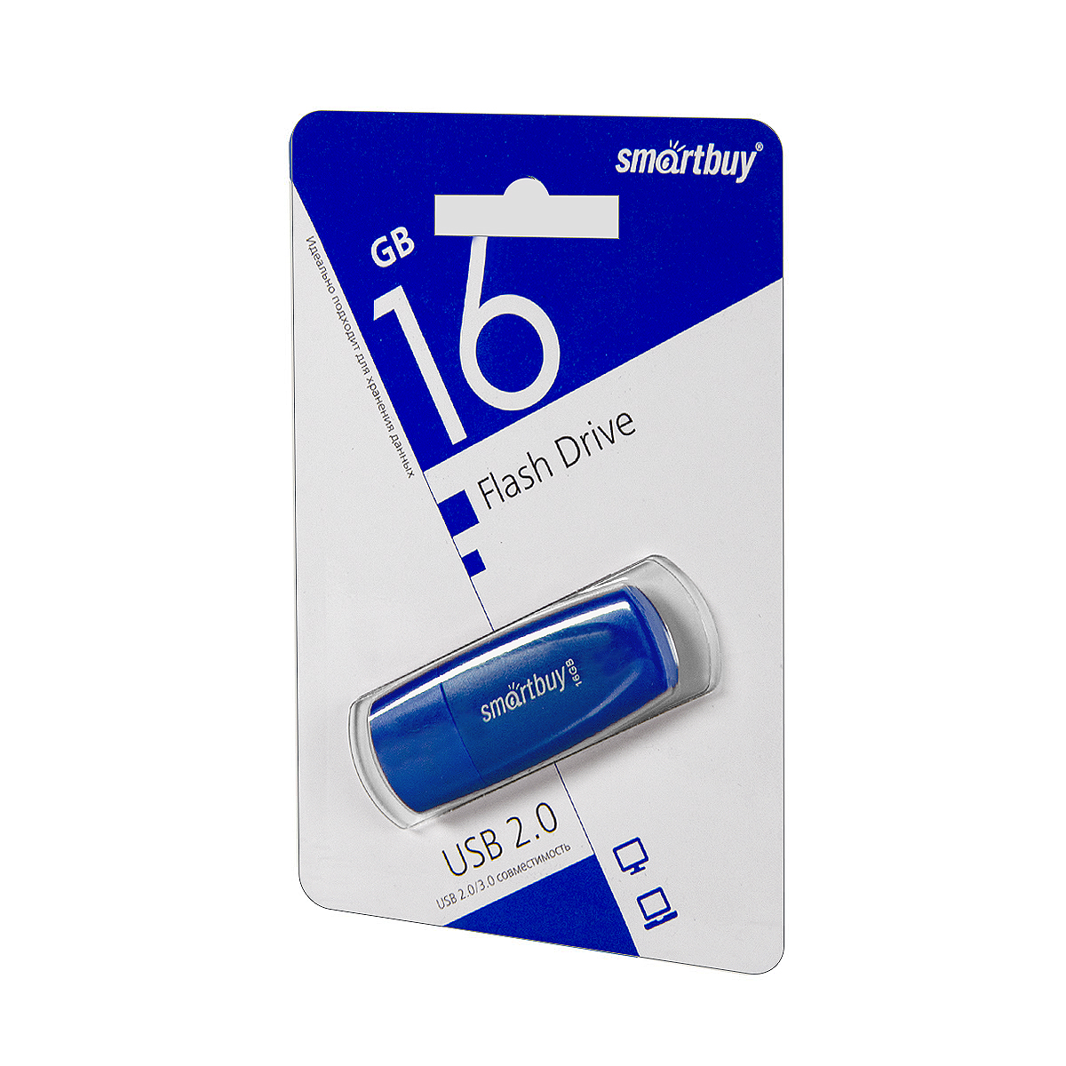 USB накопитель 16 GB Smart Buy Scout Blue
