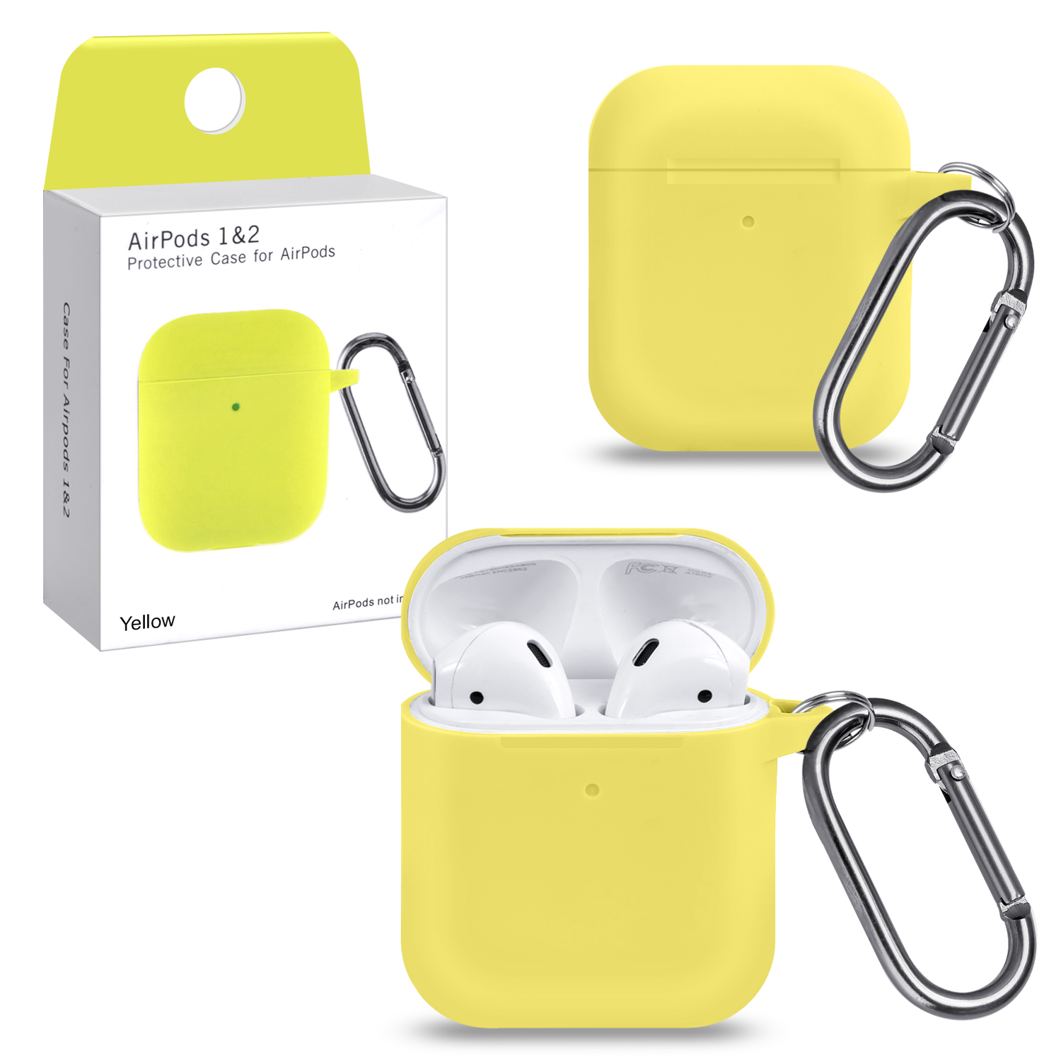 Чехол Apods 1/2 Yellow #8