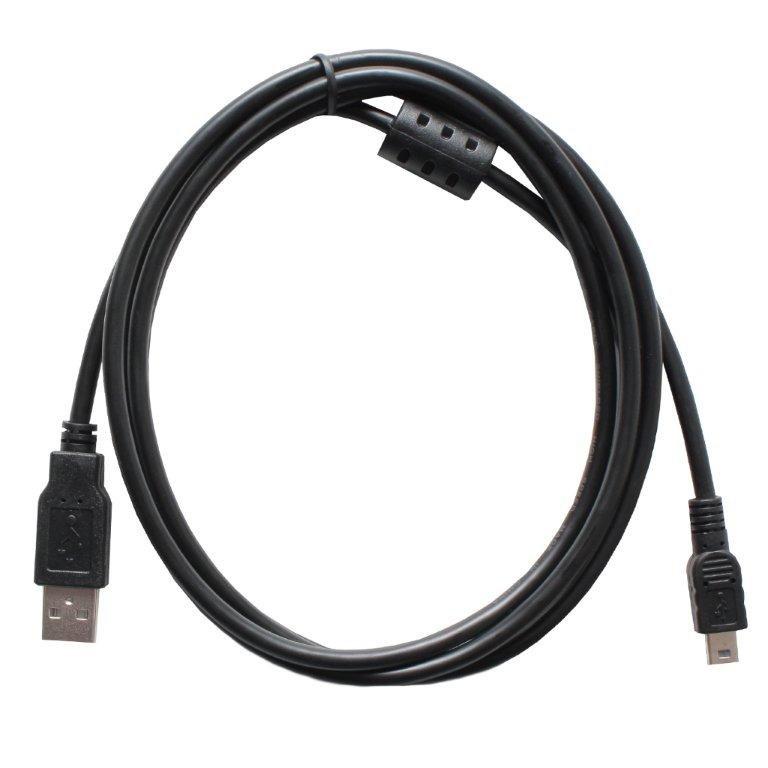 Кабель USB 2.0 USB- Mini USB 1.8M черный (150шт/кор)