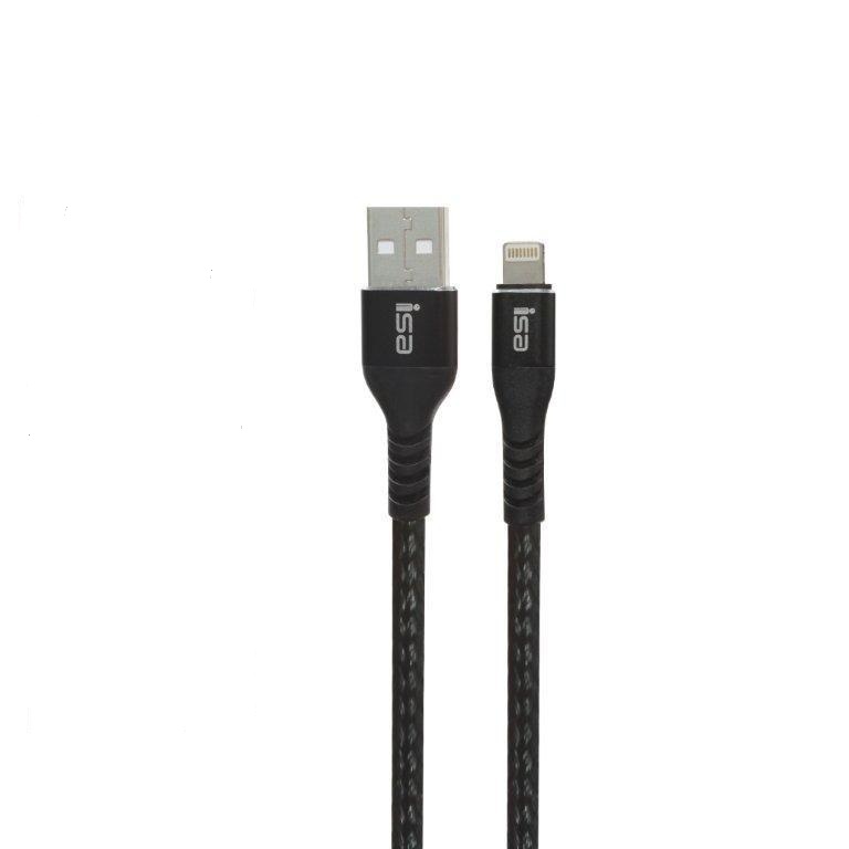 Кабель USB Lightning 1m 2.4A DC-G03 ISA без упаковки