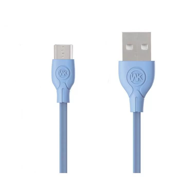 Кабель USB Micro USB 1m WDC-041 WK Ultra Speed Pro синий