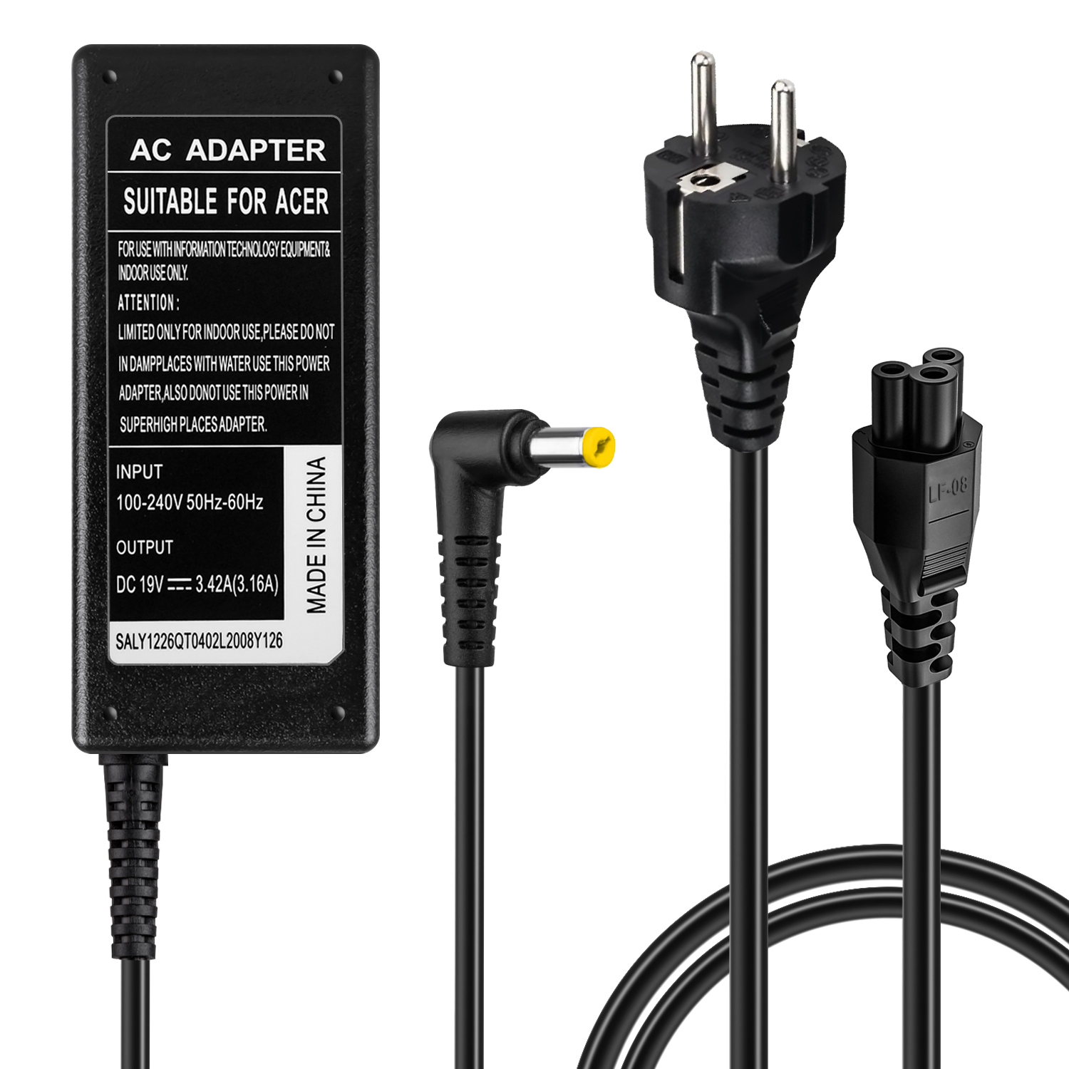 Блок питания Acer 19v 3,42a 65w 5,5 x 1,7