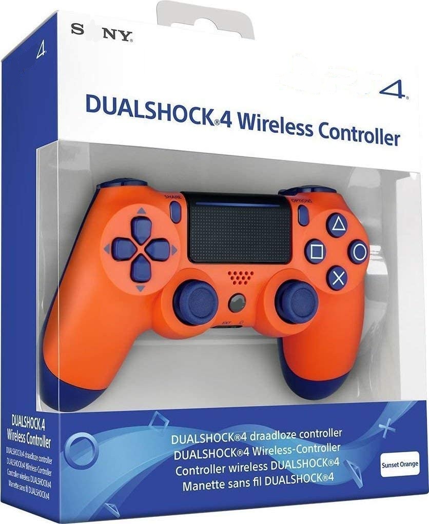 Джойстик PS4 DualShock беспроводной AA Оранжевый