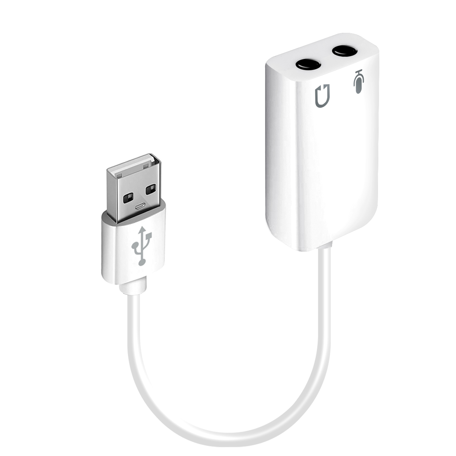 Мини USB звуковая карта (1000шт/кор)