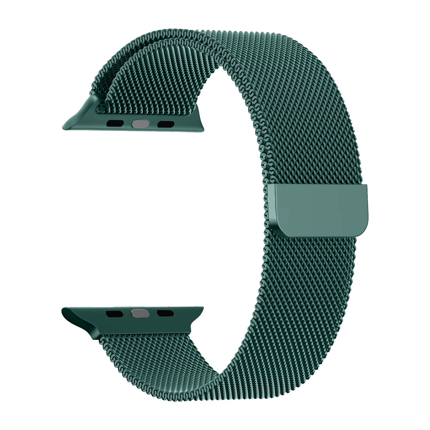 Ремешок для APL watch 42/44/45/49mm Milanese loop Зелёный (Green)