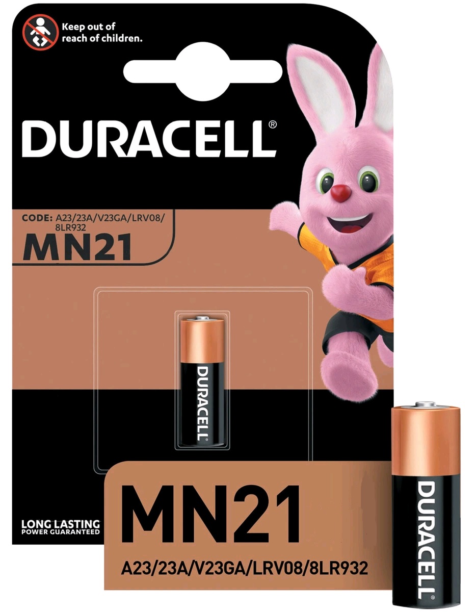 Батарейка Duracell LR23/A23/MN21 BL1 Alkaline 12V 
