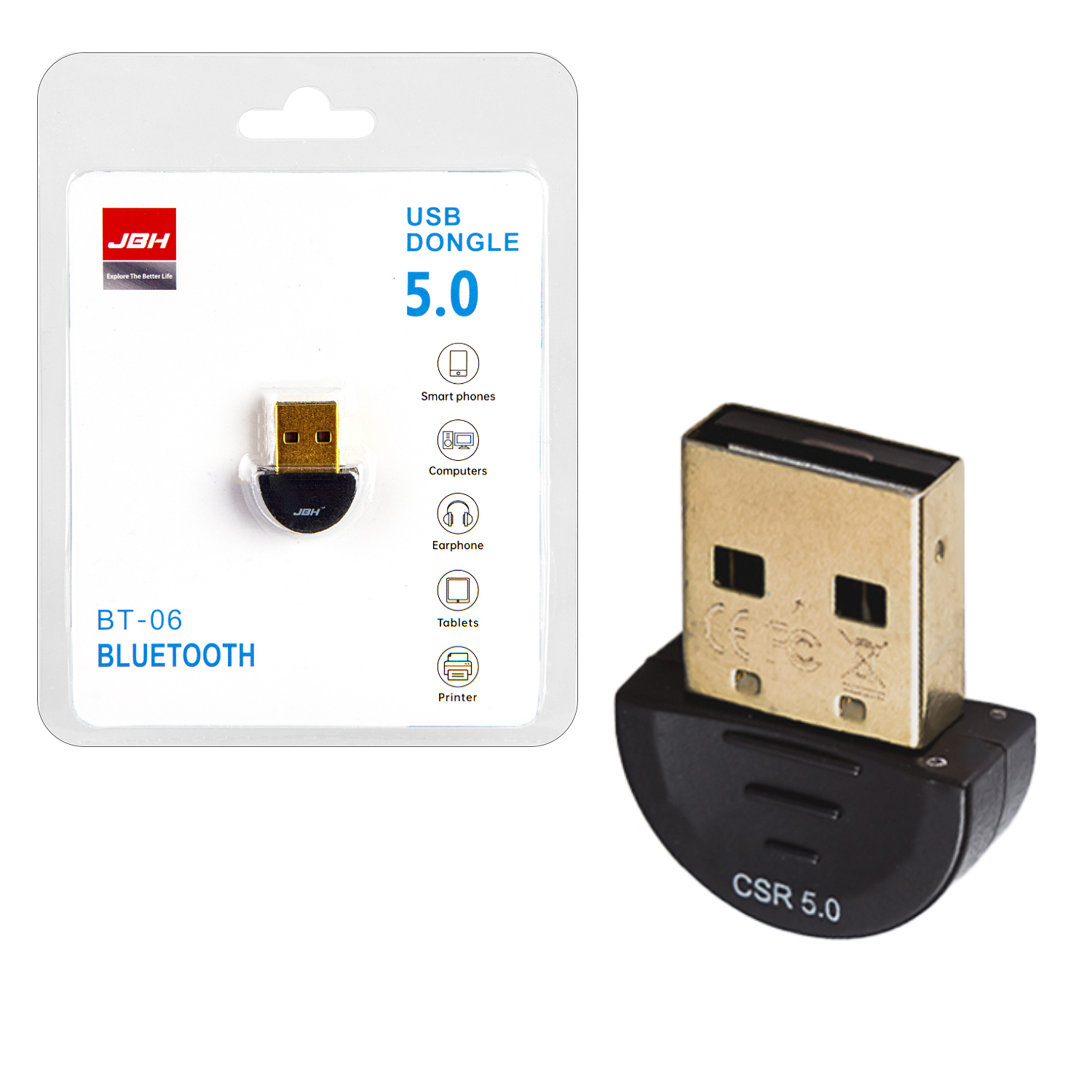 Адаптер Bluetooth 5.0  BT-06 JBH