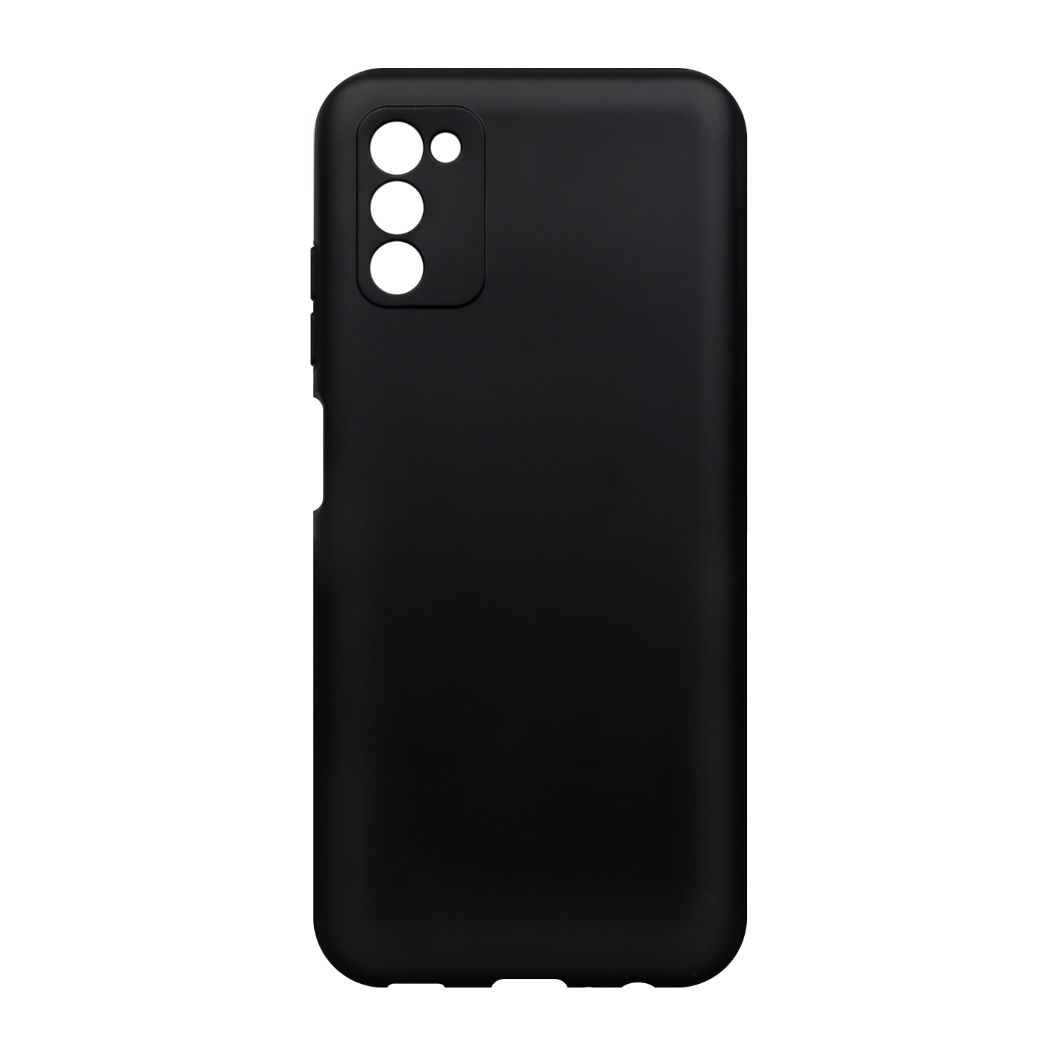 Чехол Samsung A03S TPU 1.0mm матовый черный