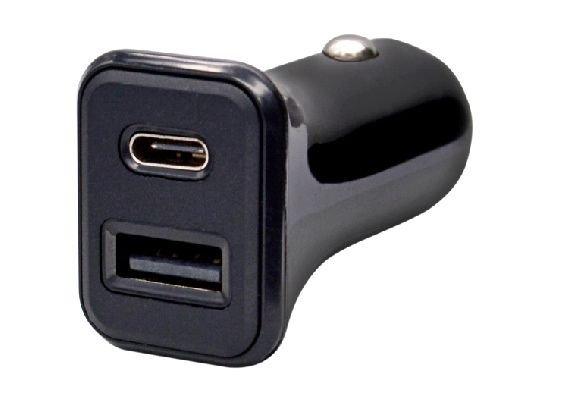 Переходник АЗУ на USB + Type-C TC01 3.1A ISA