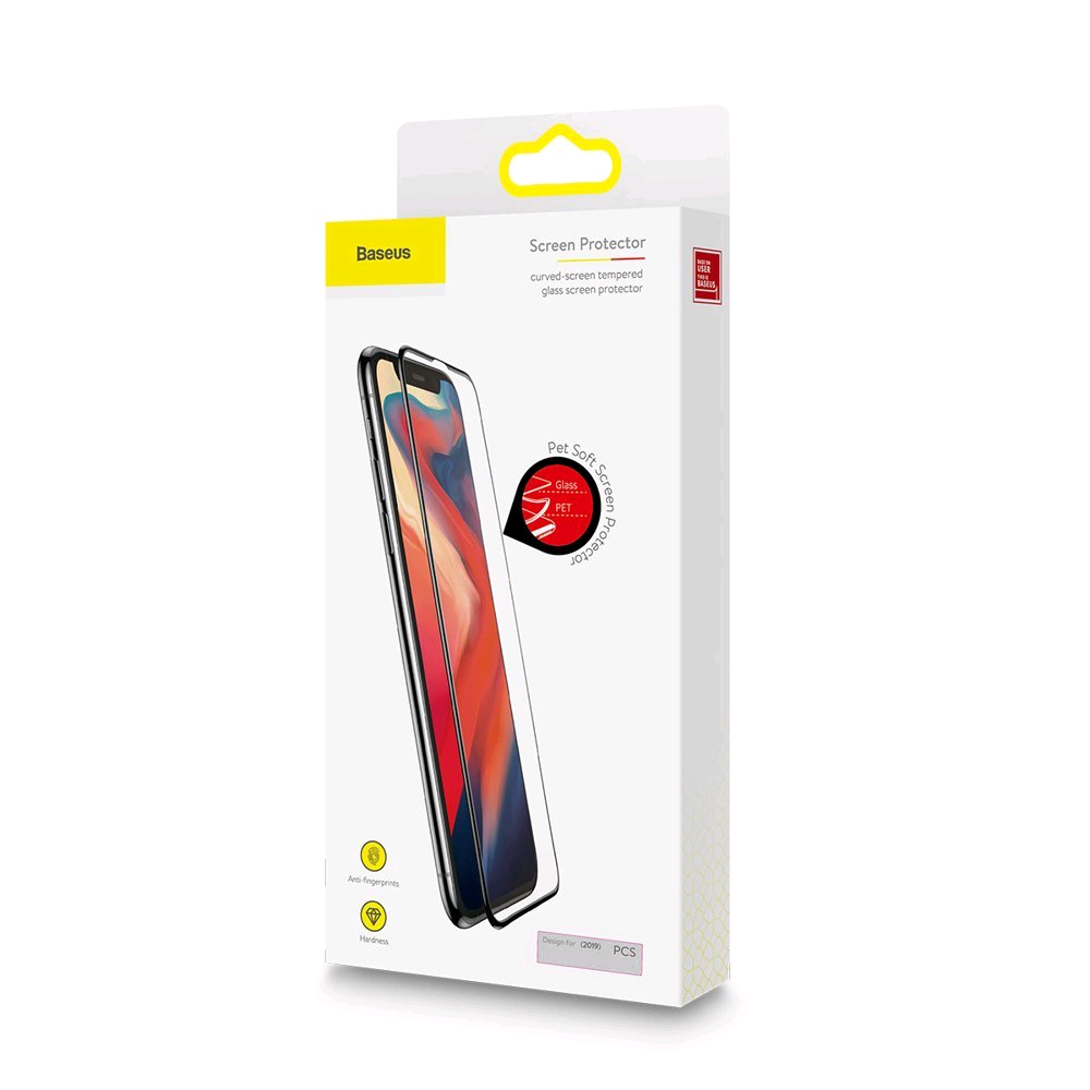 Защитное стекло iPh 11 Pro Screen Protector Baseus черное