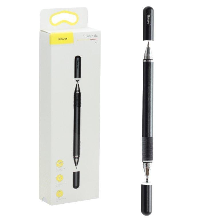 Стилус универсальный + ручка ACPCL-01 Baseus черный