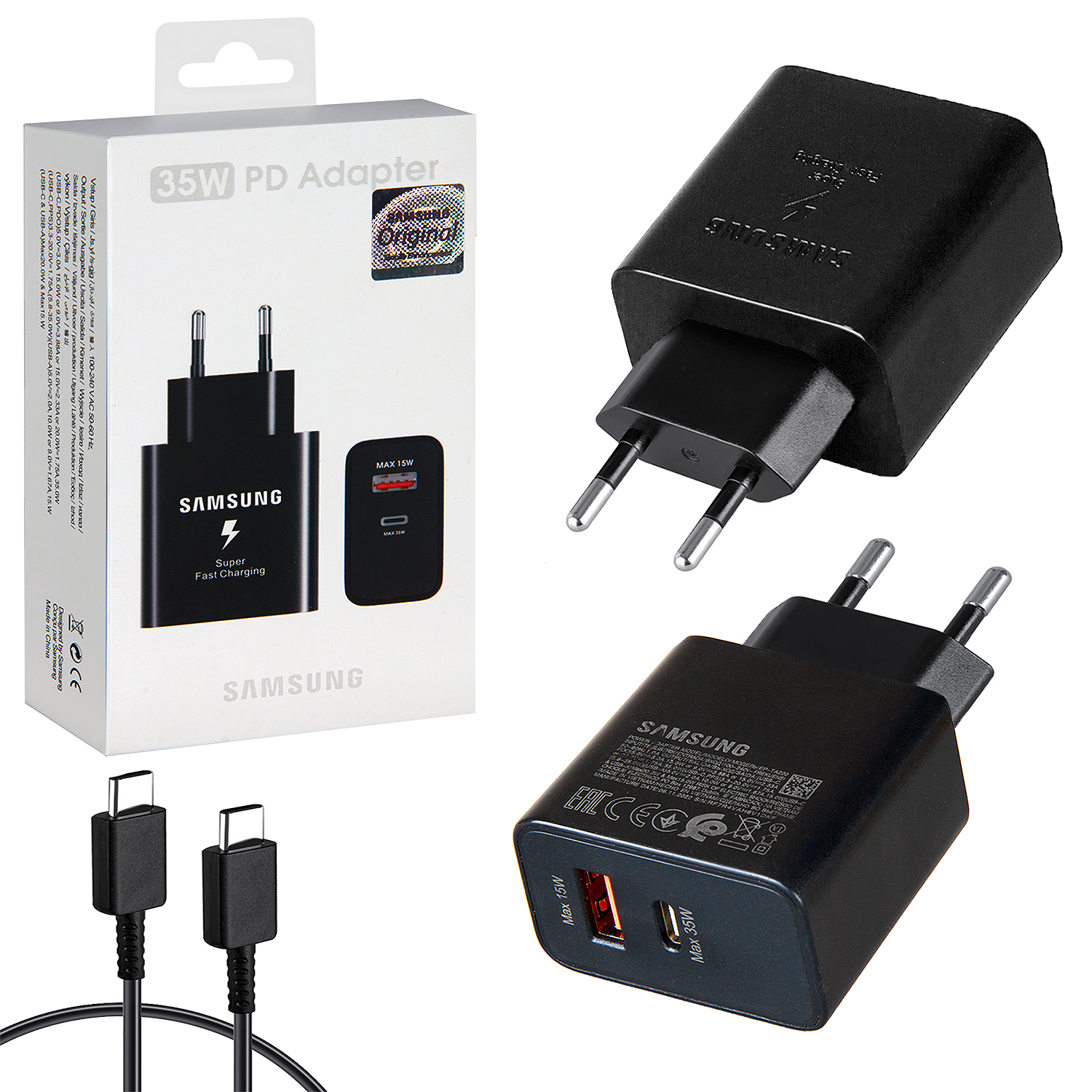 СЗУ Samsung 35W PD Adapter  черный