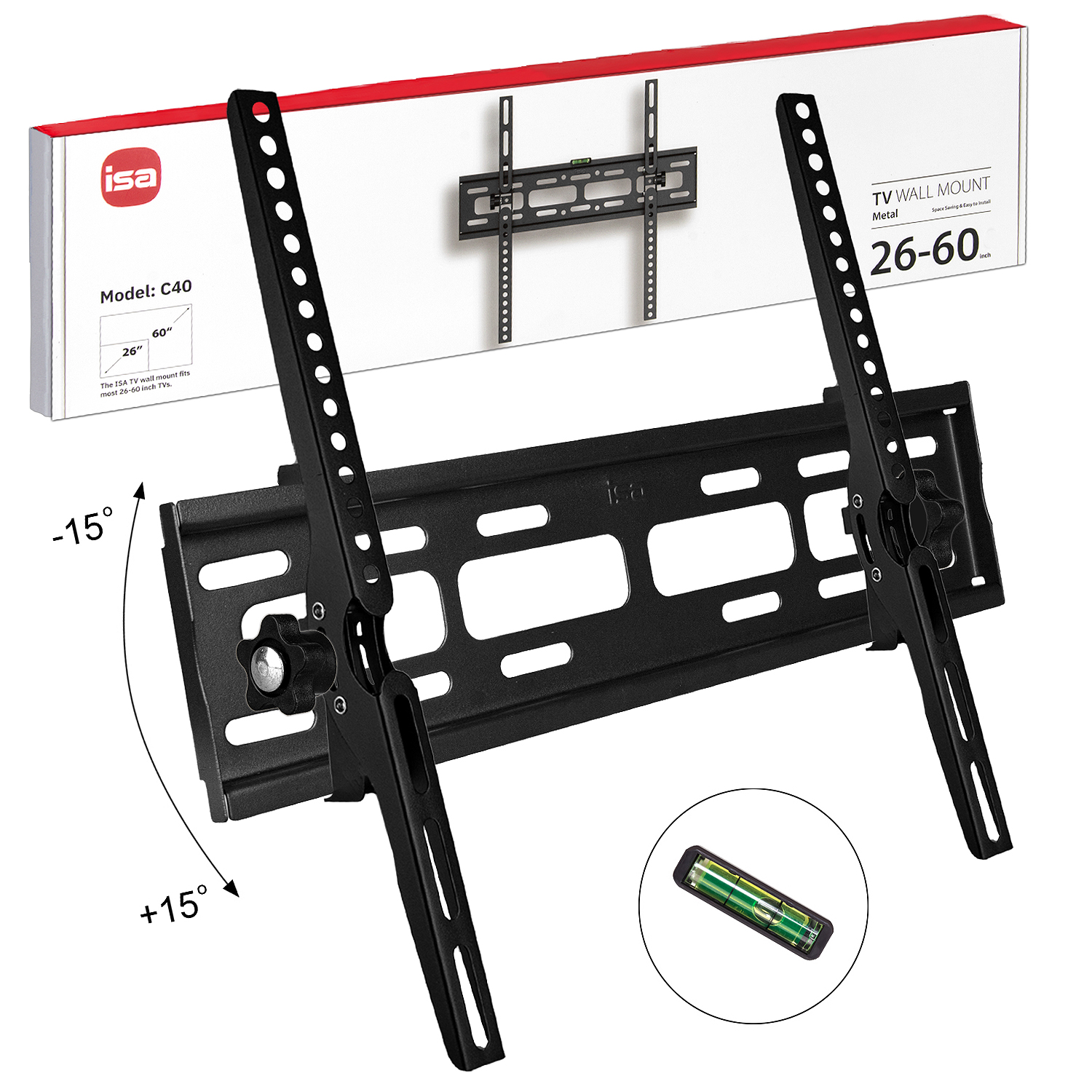 *Кронштейн для TV 26"-60" C40 ISA (20шт/кор)