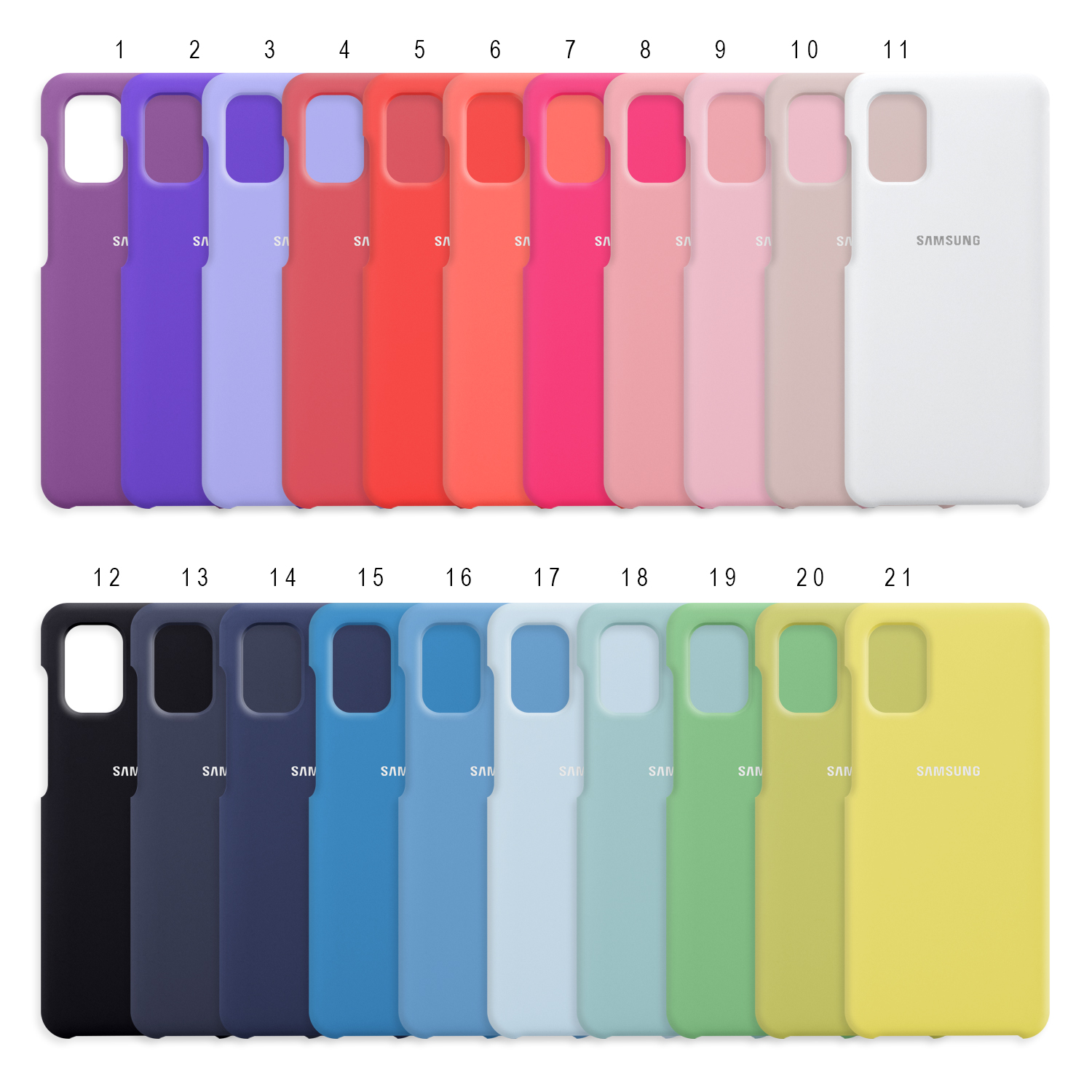 Чехол Samsung M51 Silicone Cover