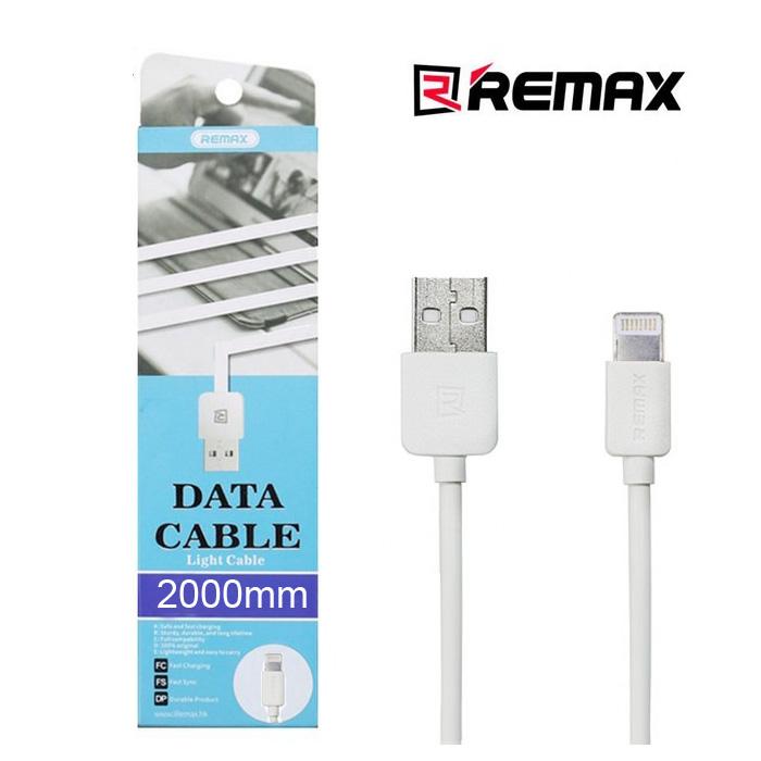 Кабель USB Lightning 2m RC-06i Remax белый