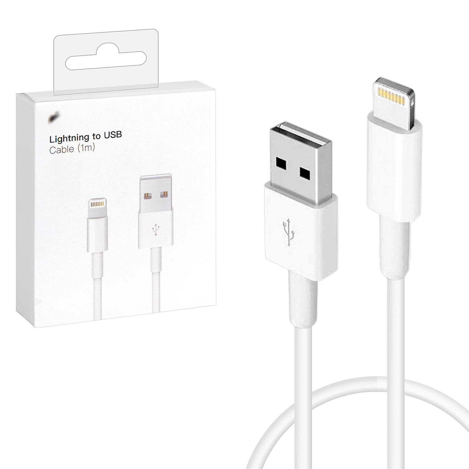 *Кабель USB Lightning 1M 100% ORG (500шт/кор)