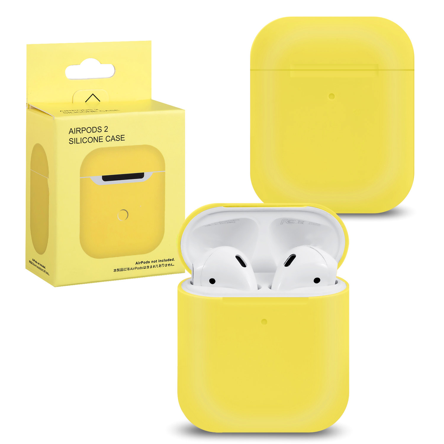 Чехол APods 1/2 №3 yellow
