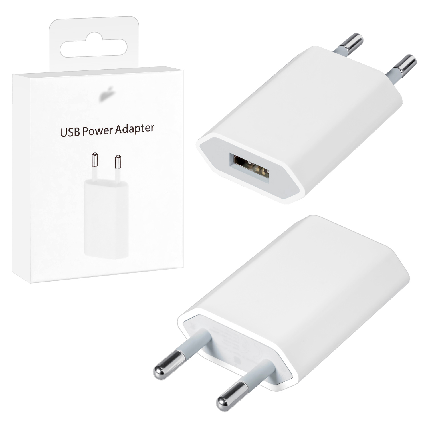 *Переходник СЗУ на USB 1000Mah 4G mini под оригинал