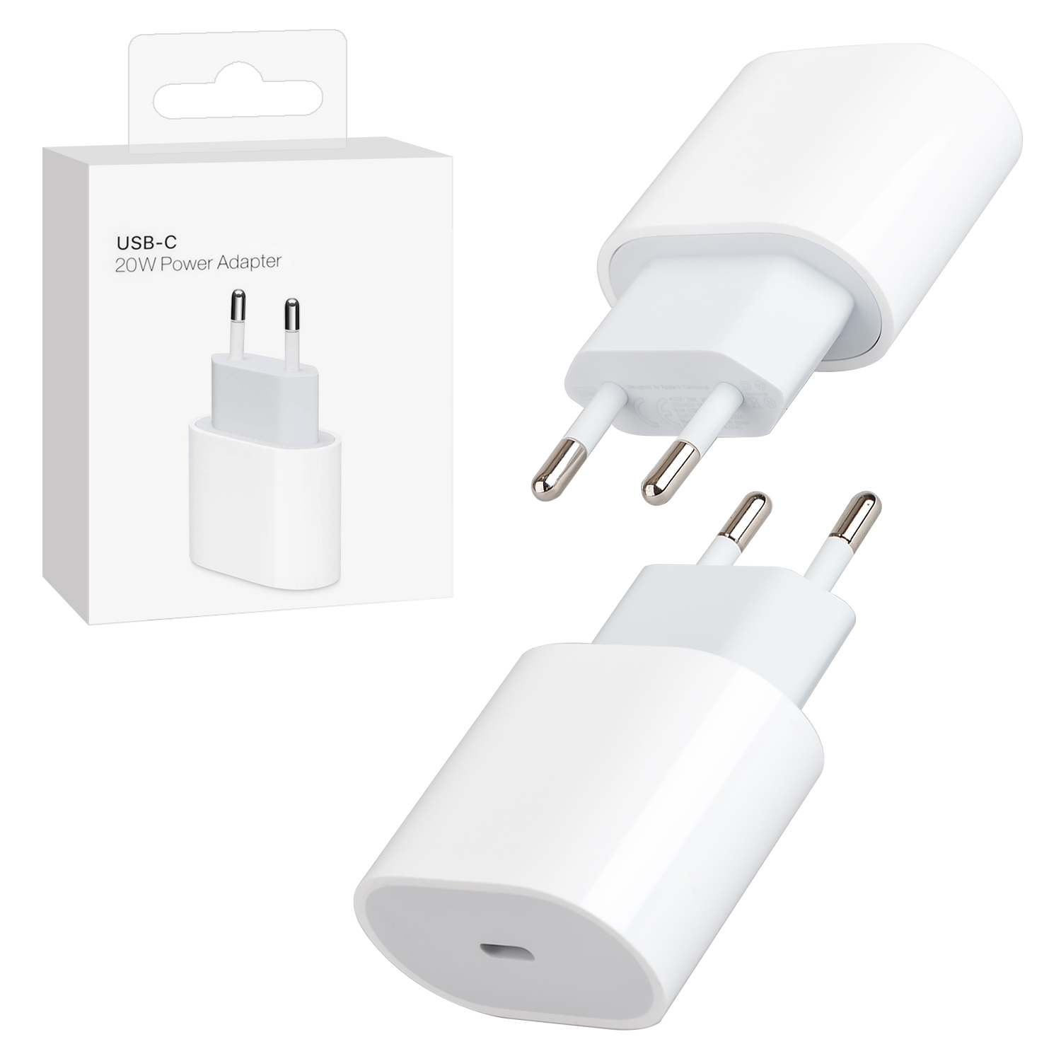 *Переходник СЗУ на Type-C 20W PD Power Adapter под ORG (200шт/кор)