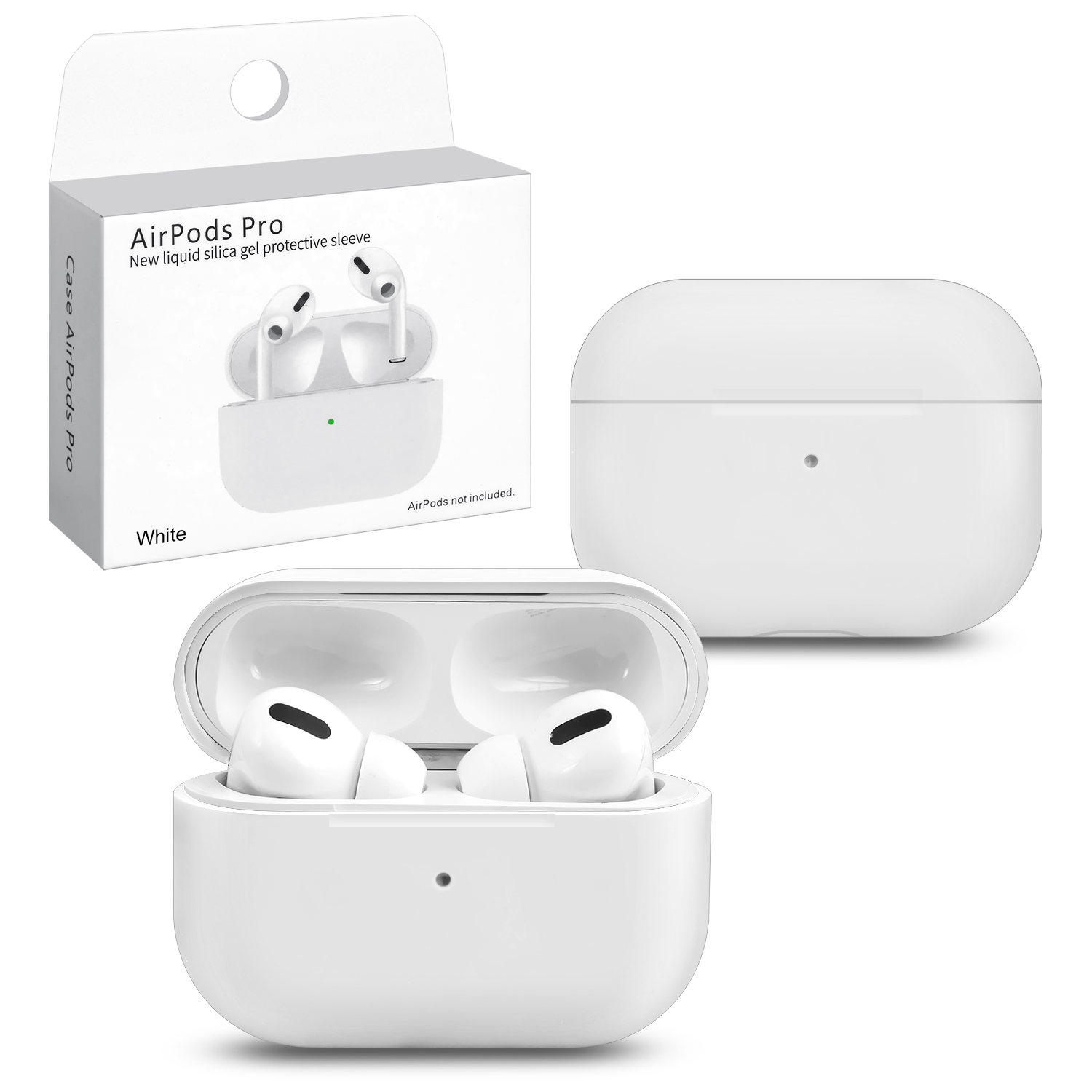Чехол APods Pro White #1 