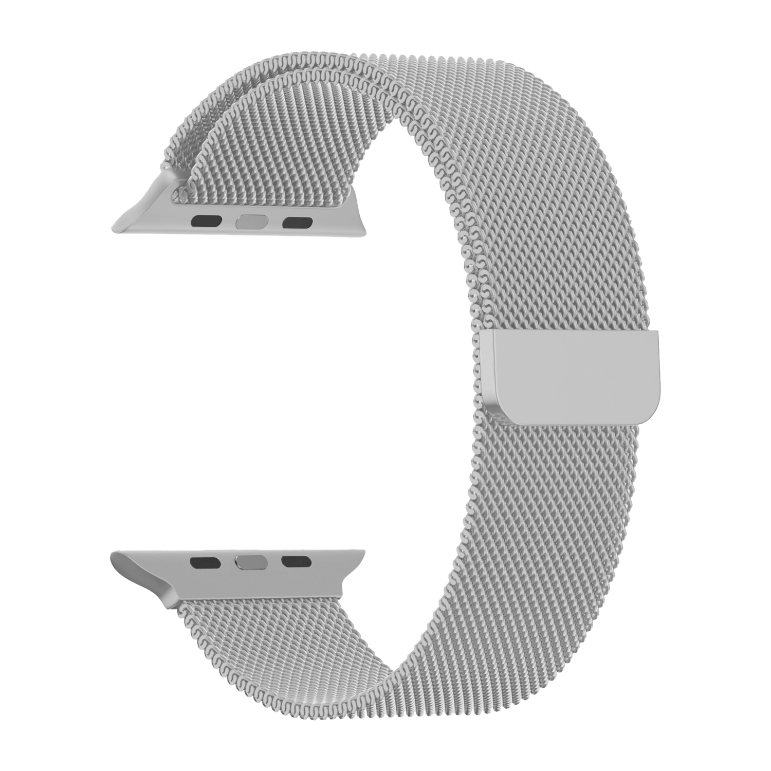 Ремешок для APL watch 38/40/41mm Milanese loop Светло-серый (Light gray)