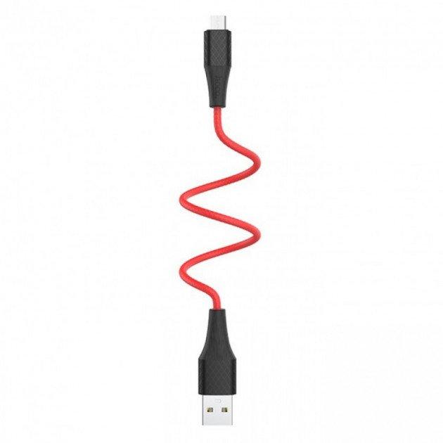 * Кабель X32 USB Micro USB 1M 2.4A HOCO красный