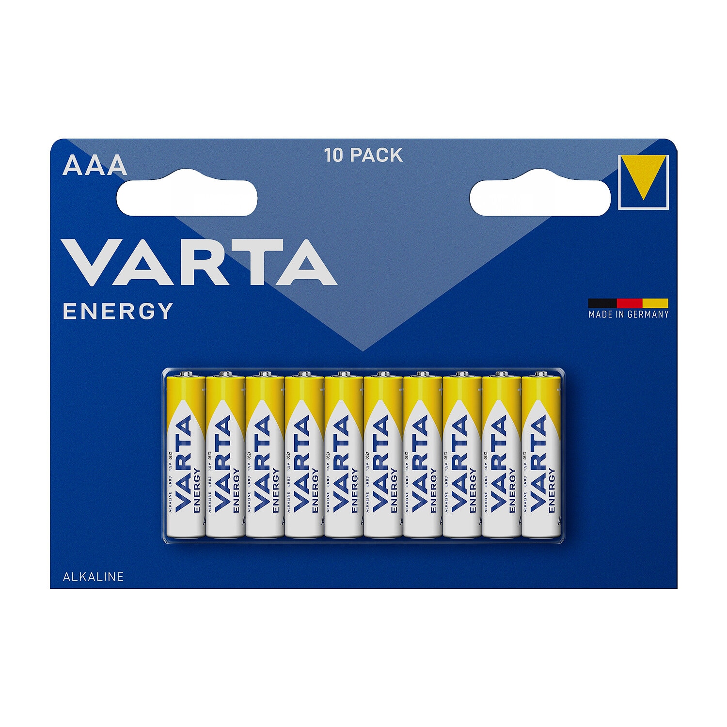 Батарейка Varta ENERGY LR03 AAA BL10 Alkaline 1.5V (4103) 