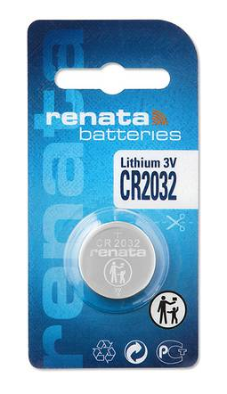 Батарейка Renata CR2032 BL1 Lithium 3V (10/300/2400)