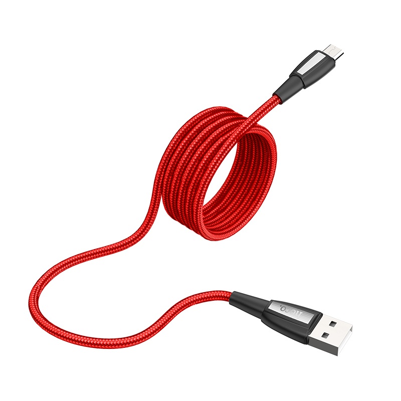 * Кабель X39 USB Micro USB 1M 2.4A HOCO красный