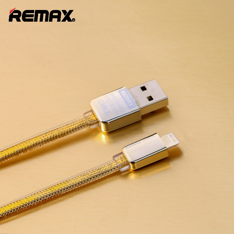 Кабель USB Lightning 1m RC-016i Gold REMAX