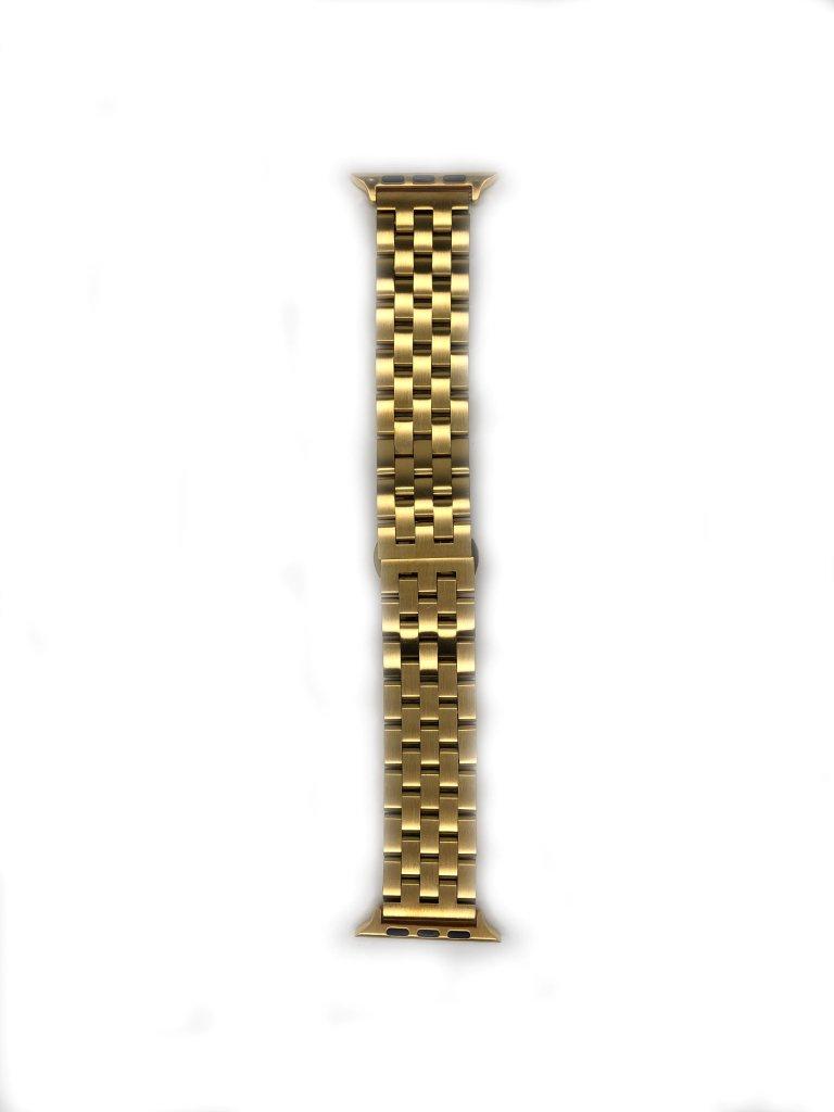 Ремешок для APL watch 42/44mm Metal 5-bead золото