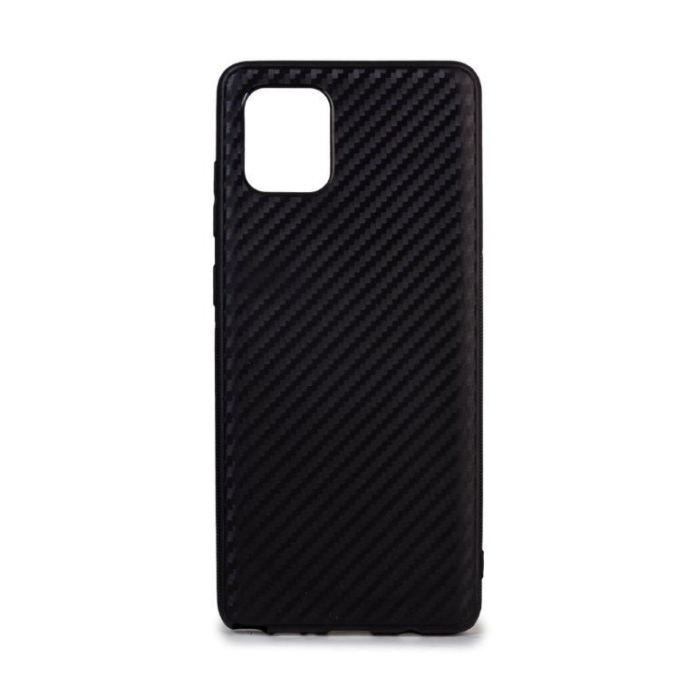 Чехол Samsung Note 10 Lite карбон TPU
