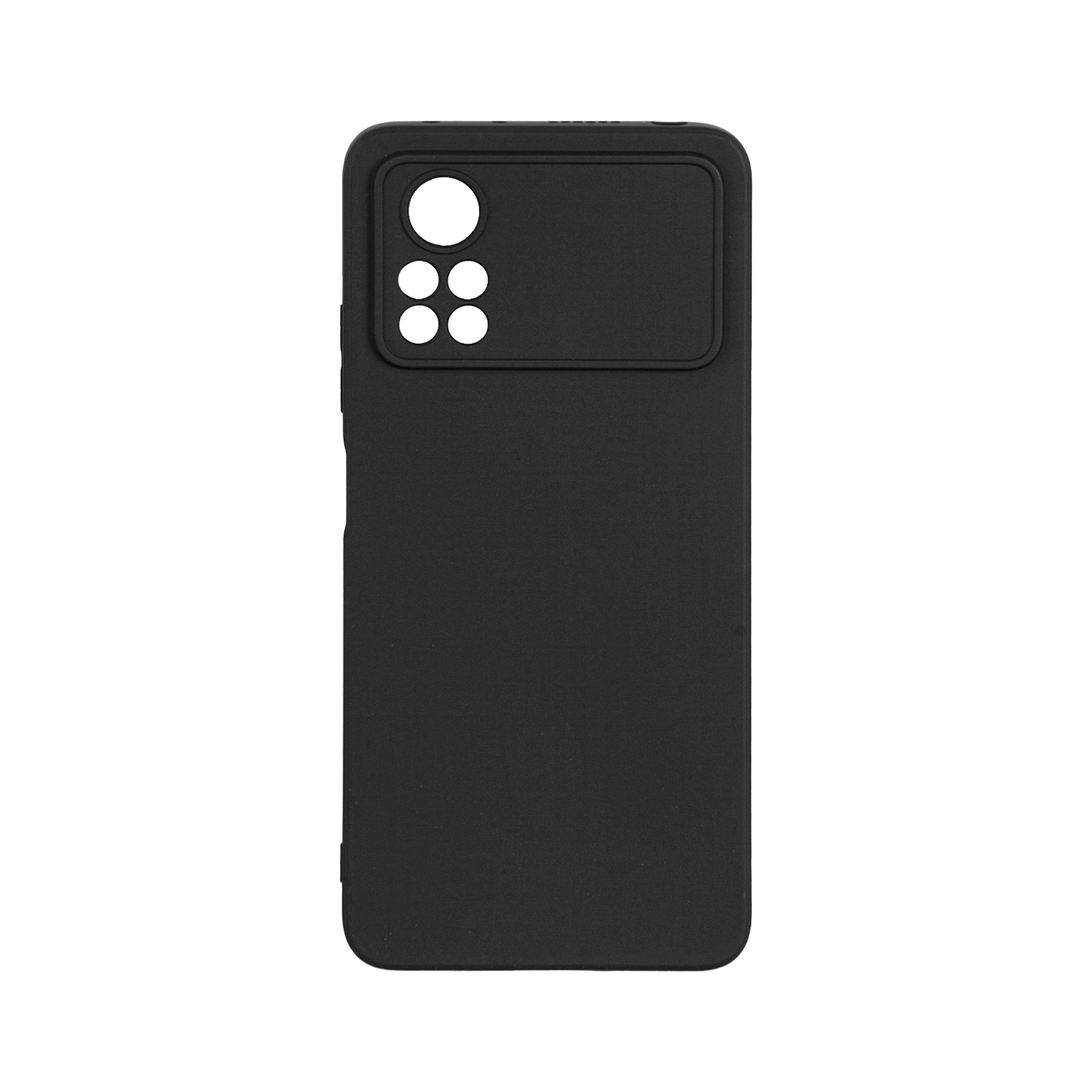 Чехол Xiaomi Poco X4 Pro (5G) TPU матовый черный