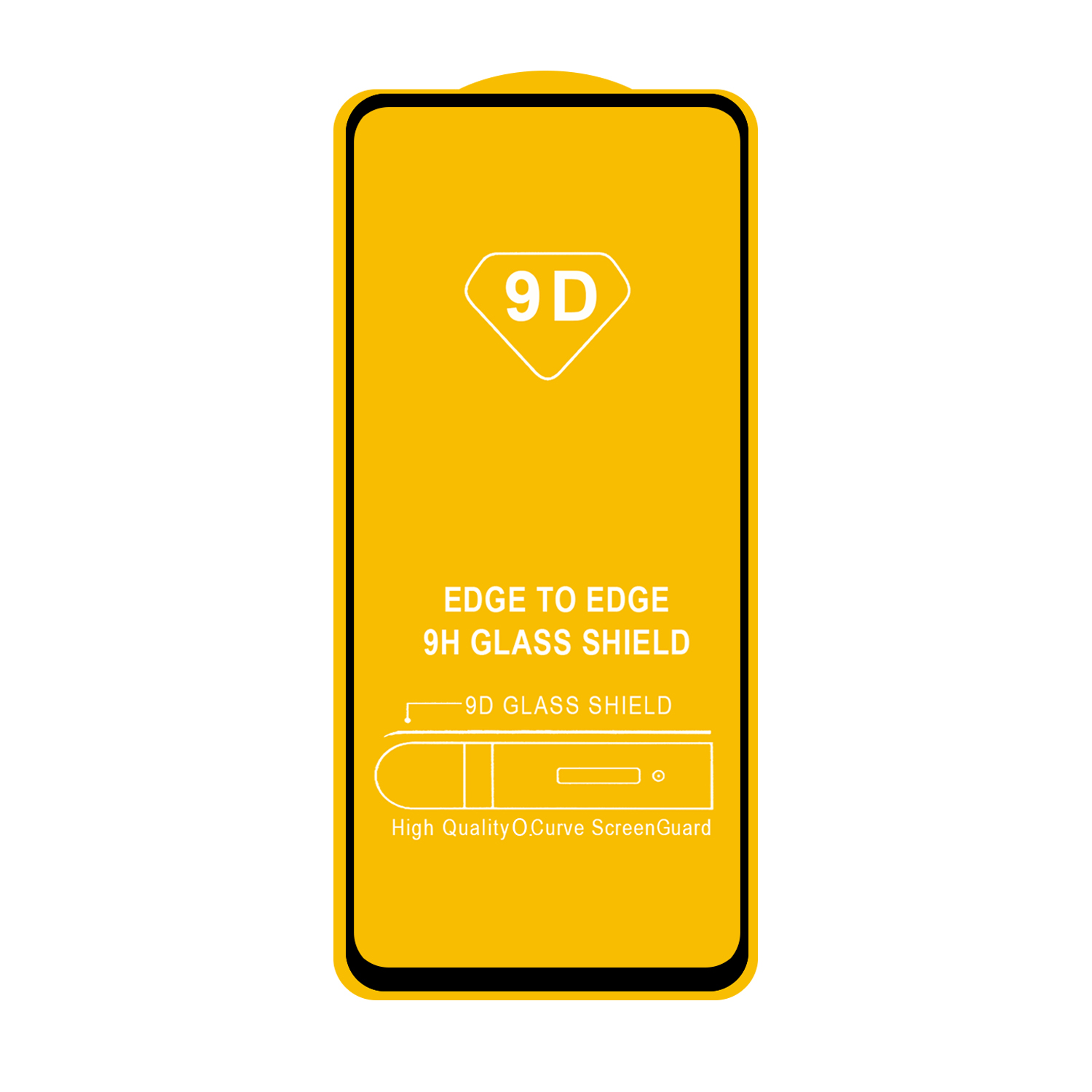 Защитное стекло Xiaomi Note 11Sс рамкой 9H Full Glue без упаковки